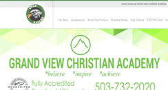 Desktop Screenshot of grandviewacademy.com